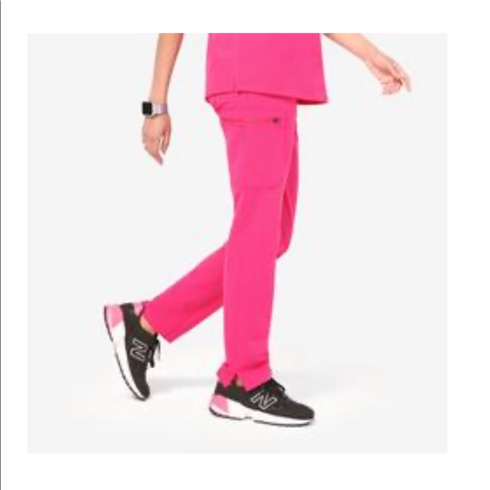 Figs Hot Pink Yola Small Scrub Pants *PRICE FIRM*